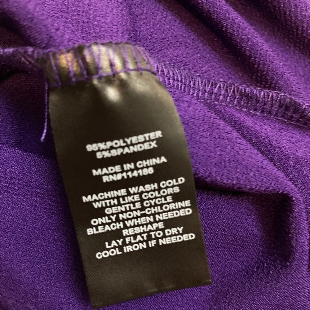 Love Scarlett Tops Women’s Size Medium Purple Blouse - Picture 6 of 7